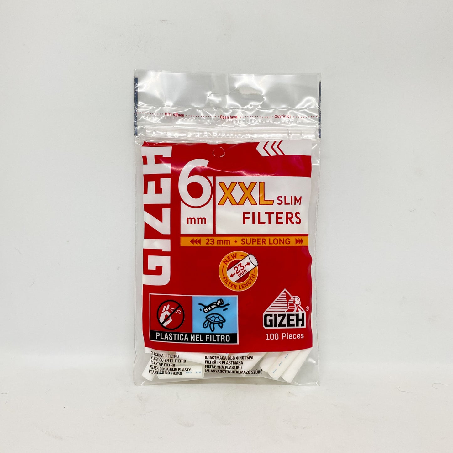 Filtros Gizeh slim xxl 23mm