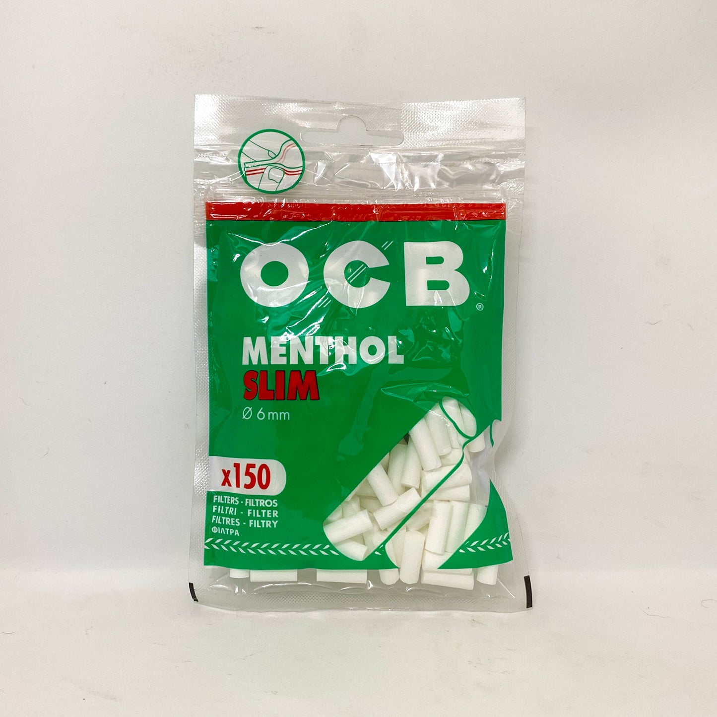 Filtros Ocb Menthol Slim