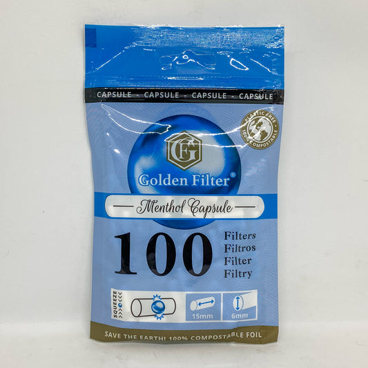 Golden filter Menthol capsule