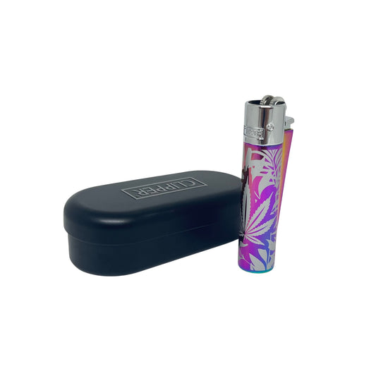 Clipper Metálico Hoja Tornasol