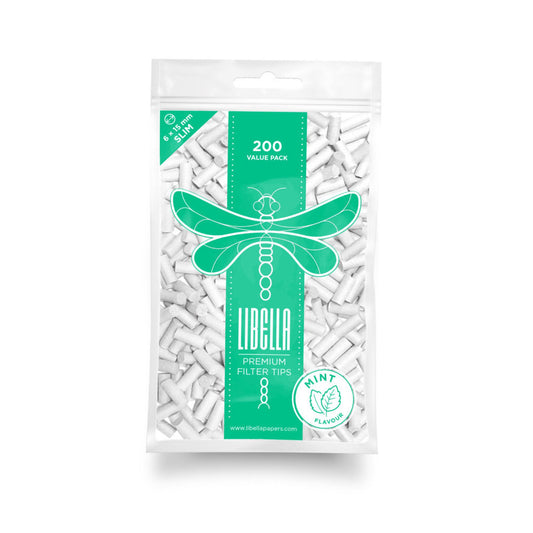 Filtros Libella Slim long Mint 6x22mm
