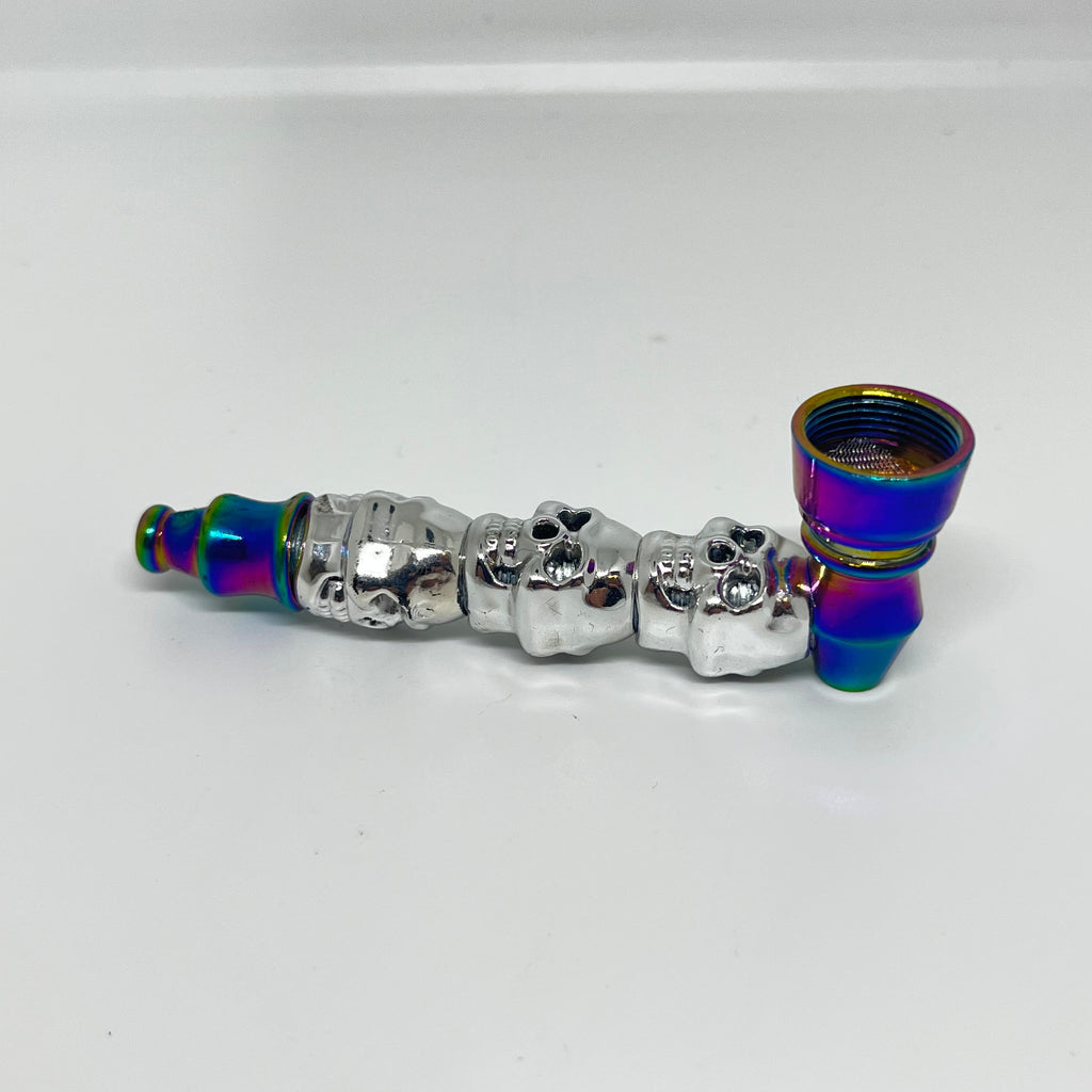 Pipa Calavera Tornasol