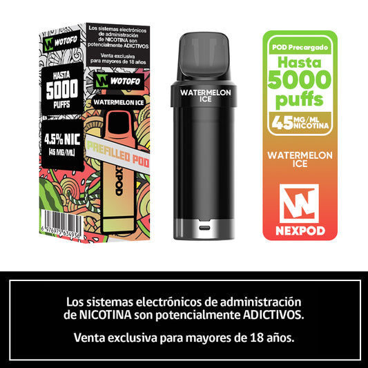 Recarga Nexpod 5k puff Watermelon ice