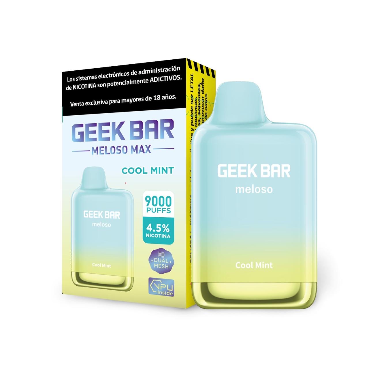 Geek Bar Meloso Cool Mint 9mil puffs