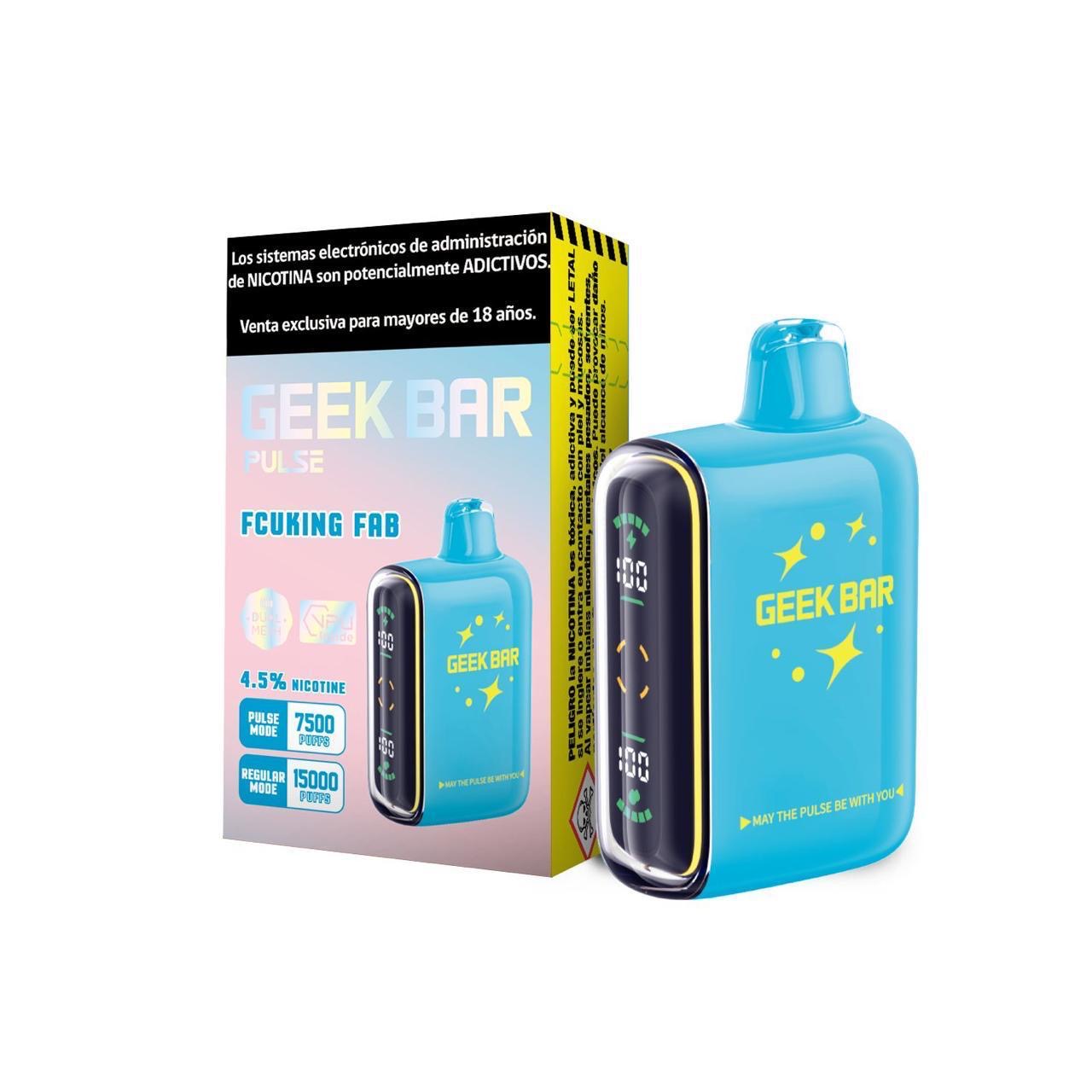 Geek Bar Pulse 15K puffs Blue Raz Ice