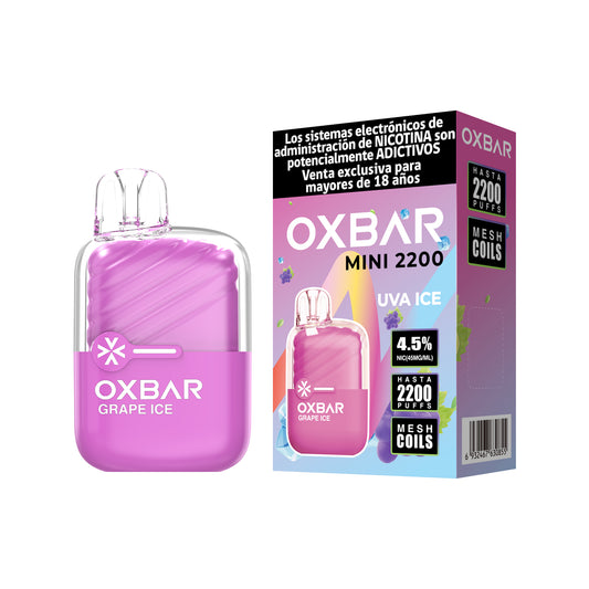 Oxbar Mini 2200 puff Uva ice