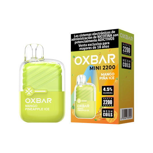 Oxbar Mini 2200 puff Mango pina ice